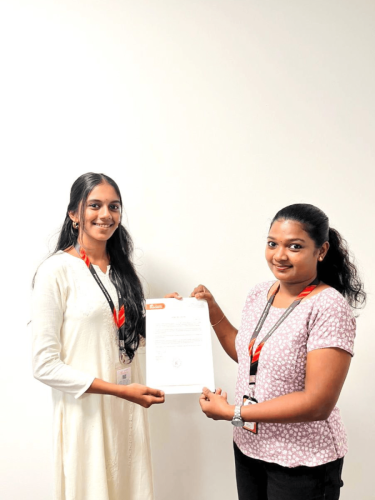 Our students receive certificates from certified training experts