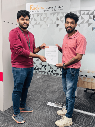 Our students receive certificates from certified training experts