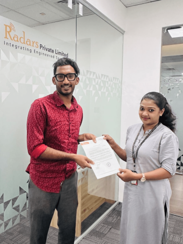 Our students receive certificates from certified training experts