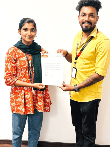 Our students receive certificates from certified training experts